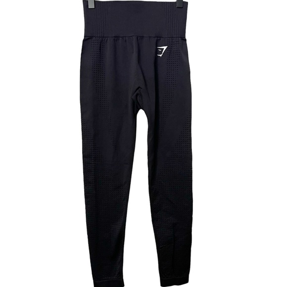 Gymshark Pants - GYMSHARK Vital Seamless 2.0 Leggings Black Small